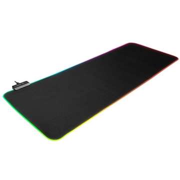 Rampage MP-22 Siyah RGB Gaming Egérpad Black Rampage MP-22 Siyah RGB Gaming Egérpad Black