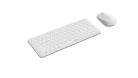 Rapoo 9010M Multi-mode Wireless Ultra-slim Desktop Combo White HU
