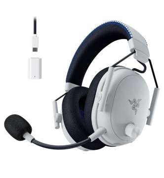 Razer Blackshark V3 Pro Wireless Bluetooth Headset for Playstation White