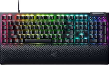 Razer BlackWidow V4 Green Switch Keyboard Black US