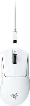 Razer Deathadder V4 Pro Wireless Mouse White