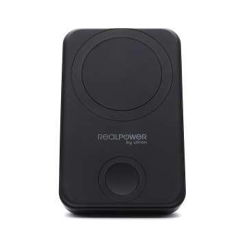 Realpower Powerbank PB-10000 MAG+Watch Black