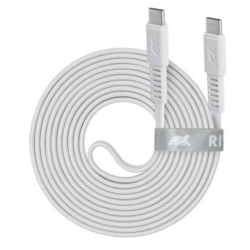 RivaCase PS6005 WT21 Type-C/ Type-C Cable 2,1m White