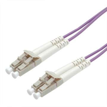 Roline OM4 Optikai kábel 1m Purple Roline OM4 Optikai kábel 1m Purple