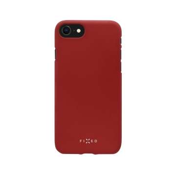 FIXED Rubber Hátlap Story Apple iPhone 11 Pro Max, Piros, Mobiltelefon Kiegészítő