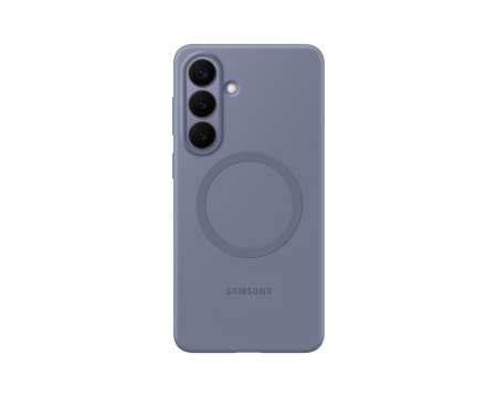 Samsung Galaxy S26+ Silicone Magnet Case Blue Violet