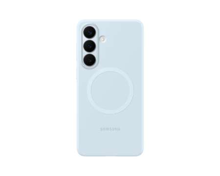 Samsung Galaxy S26+ Silicone Magnet Case Light Blue