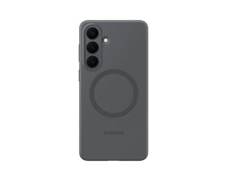 Samsung S26+ Silicone Magnet Case Black