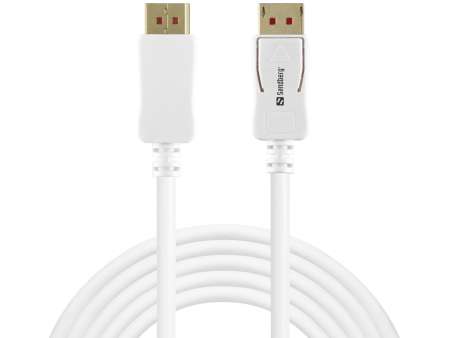 Sandberg DisplayPort 1.4 8K60Hz 2m White