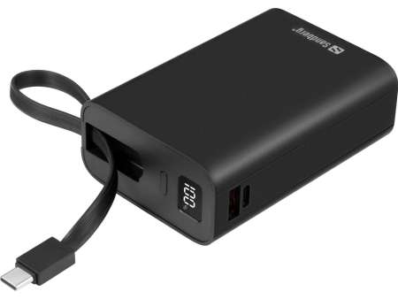 Sandberg PD20W 20000mAh Powerbank Black