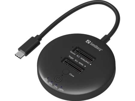 Sandberg Sandberg M.2 SSD dokkoló -USB3.2 Cloner Dock for M2+NVMe