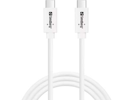 Sandberg USB-C 100W Cable 1m White