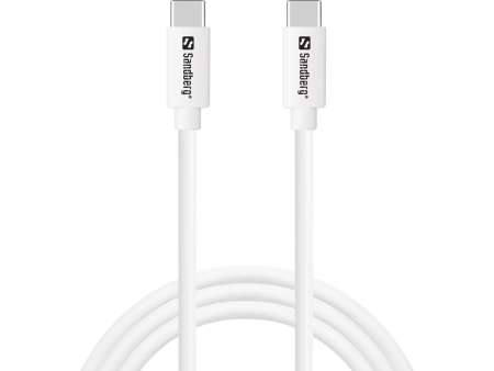 Sandberg USB-C Charge Cable 65W 1m White