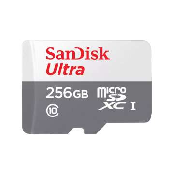 Sandisk 256GB microSDXC Ultra Class 10 adapter nélkül