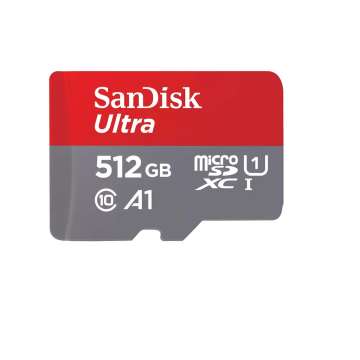 Sandisk 512GB microSDXC Ultra for Chromebook Class 10 UHS-I A1