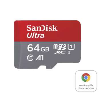 Sandisk 64GB microSDXC Ultra for Chromebook Class 10 UHS-I A1 Sandisk 64GB microSDXC Ultra for Chromebook Class 10 UHS-I A1