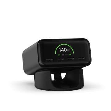 Satechi ChargeView 140W Desktop Charger Space Black