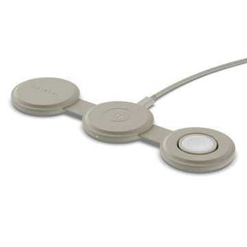 Satechi OntheGo 3-in-1 Wireless Charger Sand