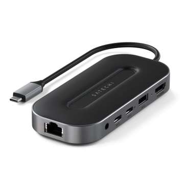 Satechi USB-4 Multiport W2.5G Ethernet Black Satechi USB-4 Multiport W2.5G Ethernet Black