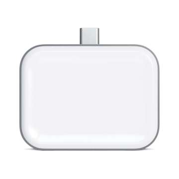 Satechi USB-C Wireless Charging Dock for AirPods (5W) Space Grey Satechi USB-C Wireless Charging Dock for AirPods (5W) Space Grey