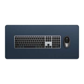 Satechi Vegan-Leather Premium Desk Mat Egérpad Blue Satechi Vegan-Leather Premium Desk Mat Egérpad Blue