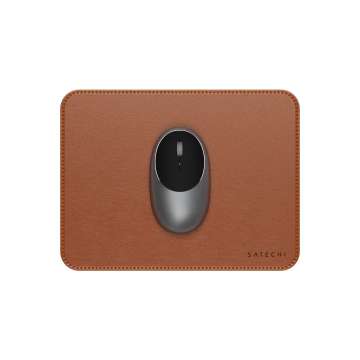 Satechi Vegan-Leather Premium Mouse Pad Brown