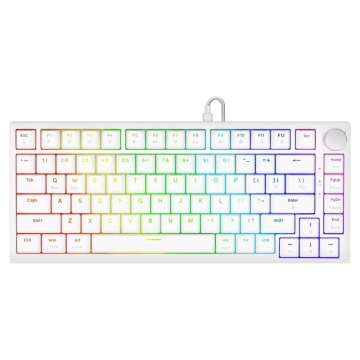 Savio Astral OUTEMU Jade Gaming Keyboard White US