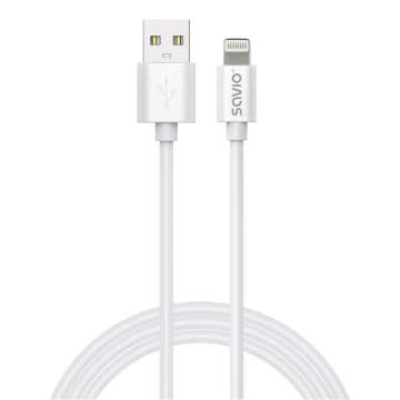 Savio Cl-193 USB 2.0 USB-A to Lightning cable 2m White