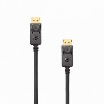 SBOX DP Male - DP Male cable 2m Black