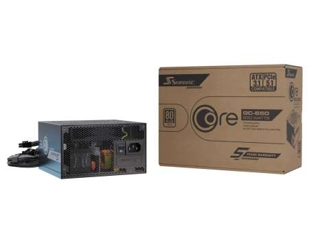 Seasonic 650W 80+ Gold Core GC ATX 3.1 Seasonic 650W 80+ Gold Core GC ATX 3.1