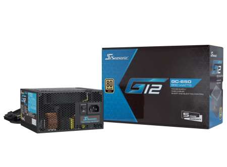 Seasonic 650W 80+ Gold G12 GC