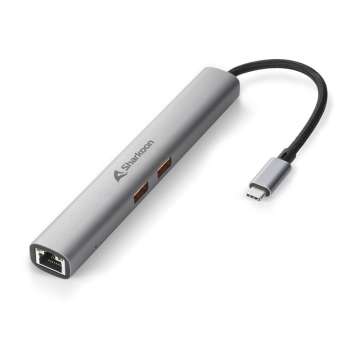 Sharkoon OfficePal Combo Adapter Dark Grey