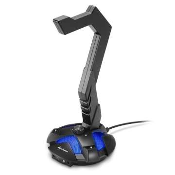 Sharkoon X-Rest 7.1 Headset Stand Black Sharkoon X-Rest 7.1 Headset Stand Black