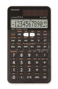 Sharp EL-510RTB Tudományos számológép Black