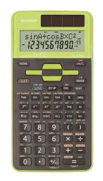 Sharp EL-531TGGR Tudományos számológép Black/Green