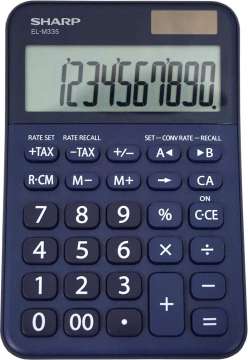 Sharp EL-M335BBL Asztali számológép Blue Sharp EL-M335BBL Asztali számológép Blue
