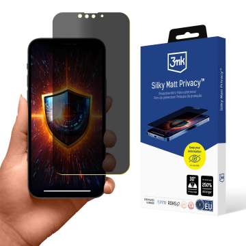3mk Silky Matt Privacy belátásgátló fólia Apple iPhone 13/13 Pro