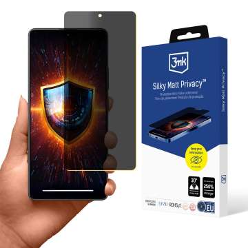 3mk Silky Matt Privacy belátásgátló fólia Poco M6 Pro 4G