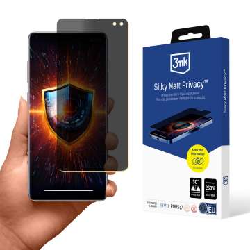 3mk Silky Matt Privacy belátásgátló fólia Samsung Galaxy S10 Plus