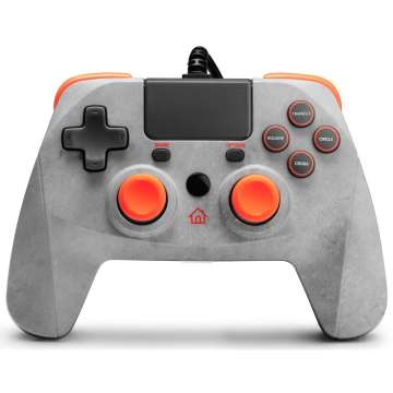 snakebyte Gamepad 4 S Rock Grey Orange snakebyte Gamepad 4 S Rock Grey Orange