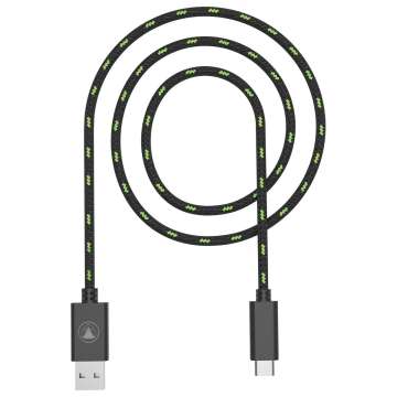 snakebyte USB Charge Cable for Xbox Series X|S Black/Green snakebyte USB Charge Cable for Xbox Series X|S Black/Green