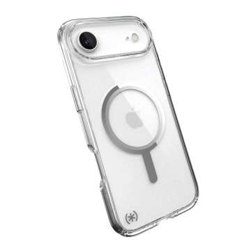 Speck Presidio Perfect Clear MagSafe iPhone Air Case Clear/Silver Speck Presidio Perfect Clear MagSafe iPhone Air Case Clear/Silver