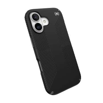 Speck Presidio2 Grip MagSafe iPhone 17 Case Black/Stale Grey