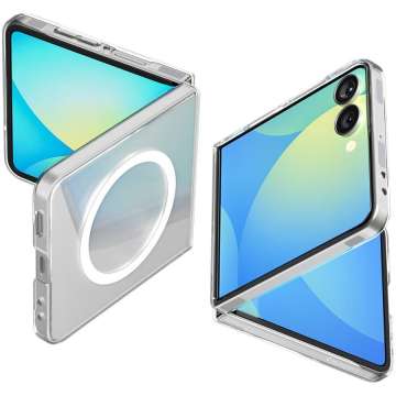 Spigen Air Skin MagSafe for Samsung Galaxy Z Flip7 Clear White