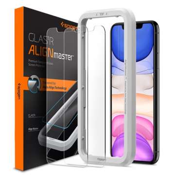 Spigen Align Glas.tR 2 pack - iPhone 11/XR Spigen Align Glas.tR 2 pack - iPhone 11/XR
