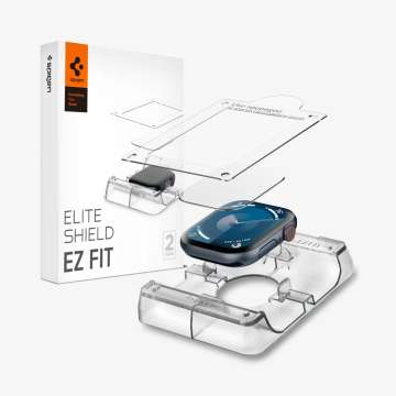 Spigen Eliteshield EZ Fit Apple Watch 10 42mm 2 pack Transparency