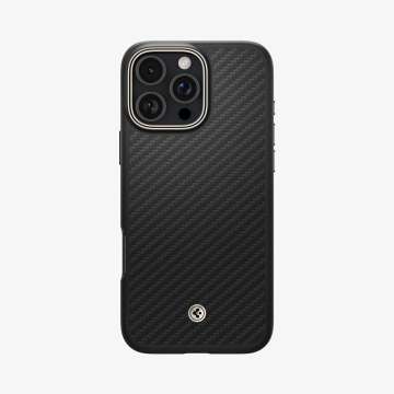Spigen Enzo Aramid iPhone 16 Pro Black Natural Spigen Enzo Aramid iPhone 16 Pro Black Natural