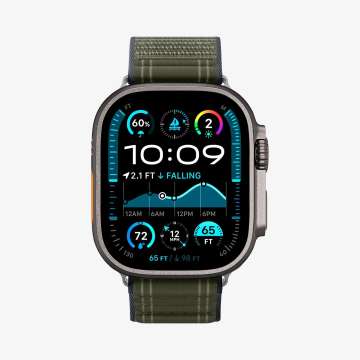Spigen Fabric Band for Apple Watch 49mm/46mm/45mm/44mm Green Spigen Fabric Band for Apple Watch 49mm/46mm/45mm/44mm Green