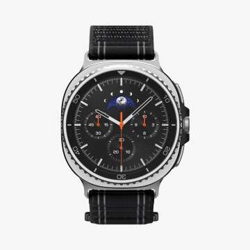 Spigen Fabric Band for Samsung Galaxy Watch 8 46mm/44mm/40mm Black
