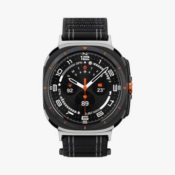 Spigen Fabric Band (hook-and-loop) for Samsung Galaxy Watch Ultra 47mm Black Spigen Fabric Band (hook-and-loop) for Samsung Galaxy Watch Ultra 47mm Black